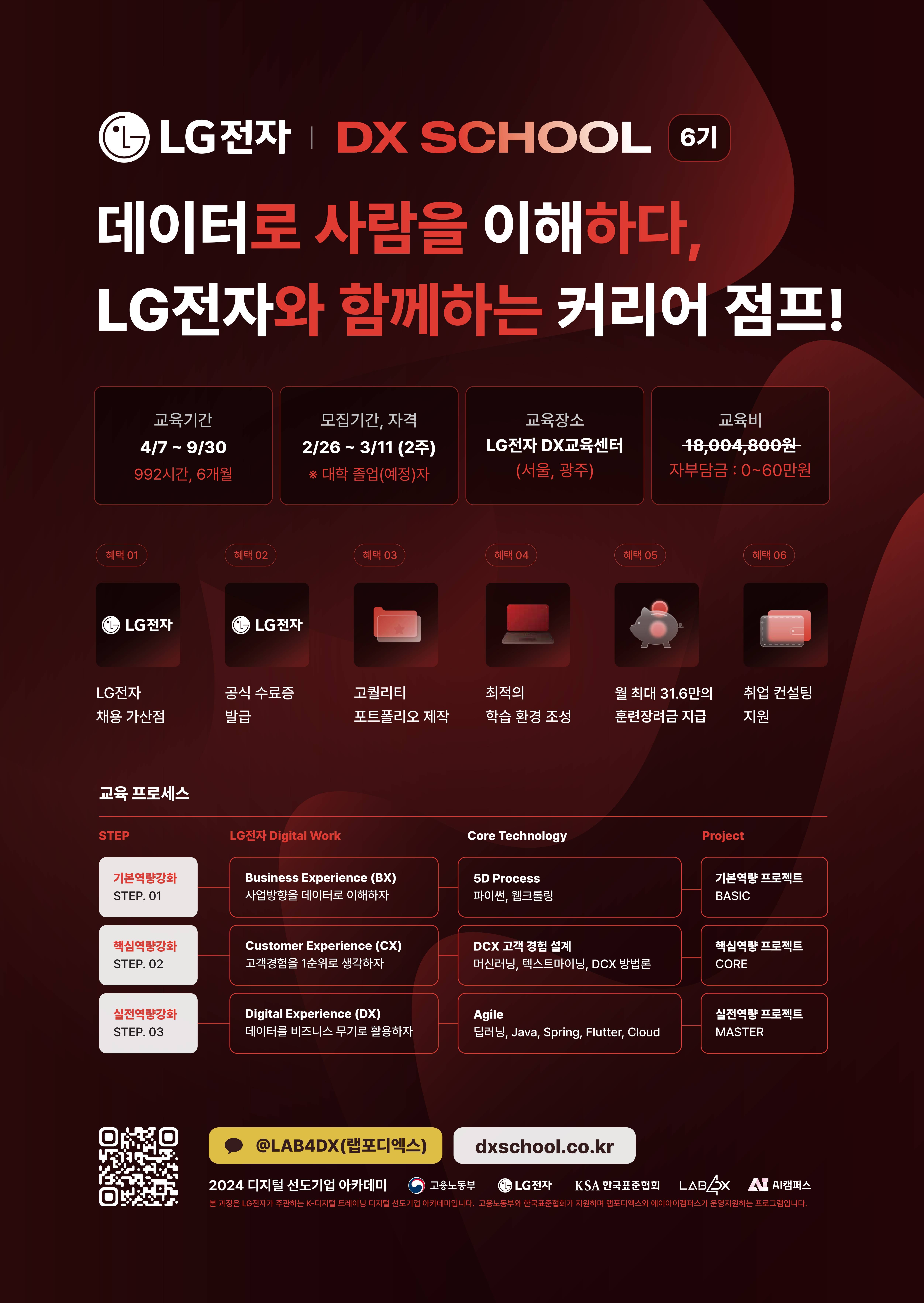 LG전자 DX SCHOOL 6기 개강