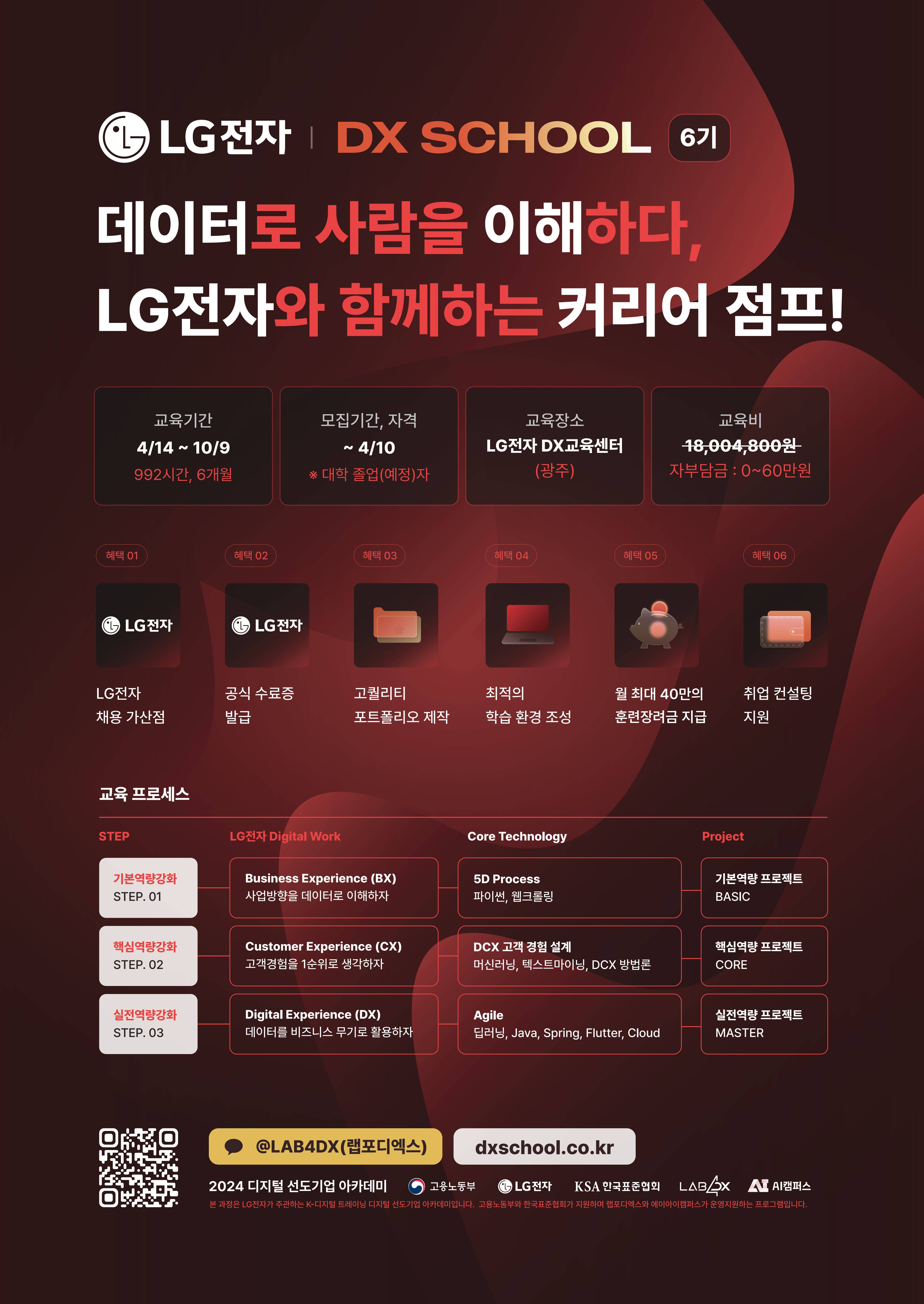 LG전자 DX SCHOOL 6기 개강