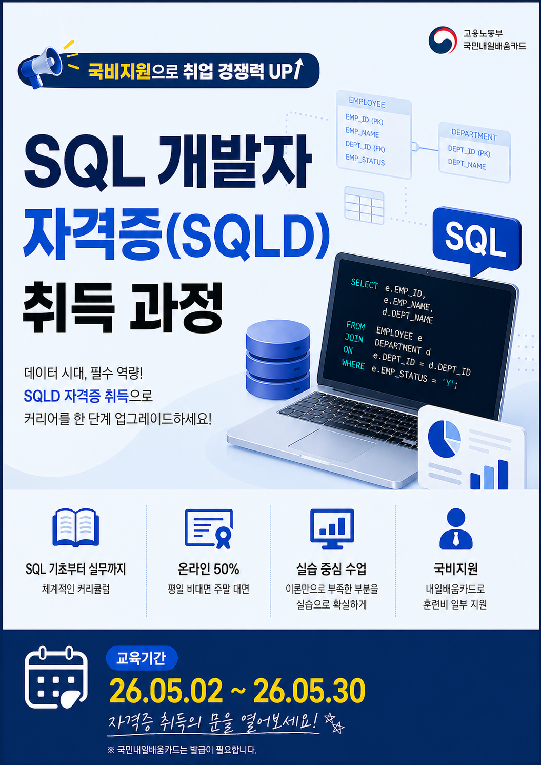 SQL 개발자 자격증(SQLD)취득 과정