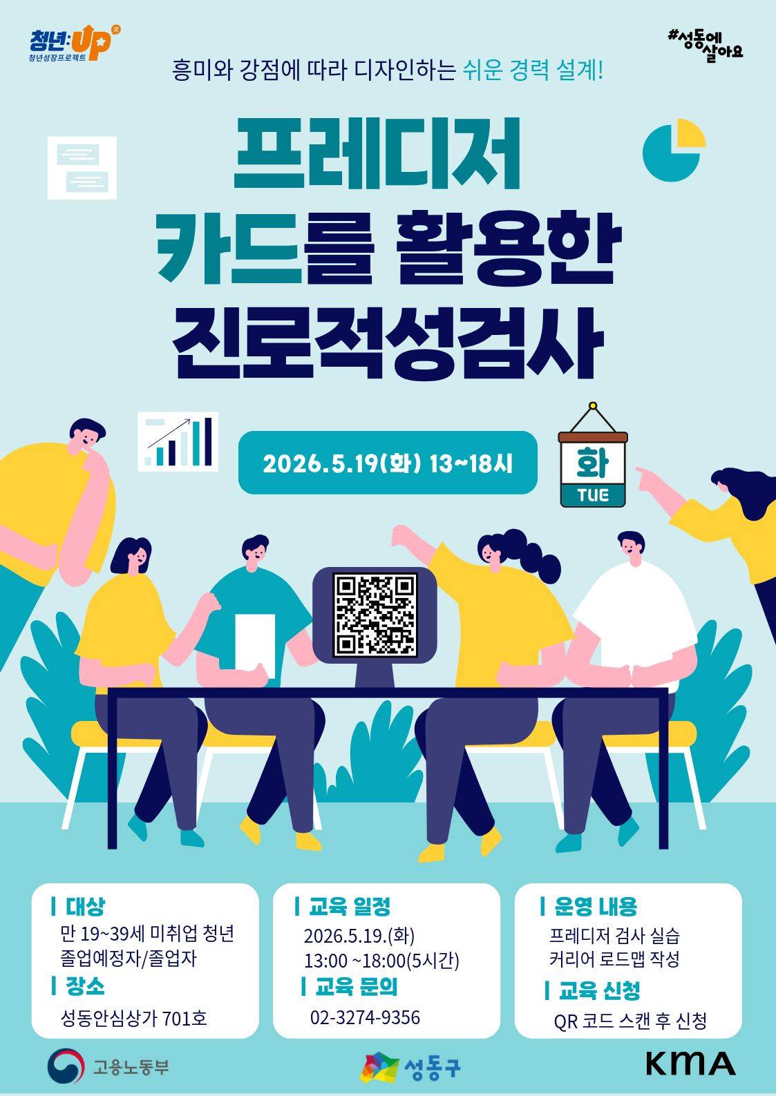 청년내일브릿지<청년성장프로젝트-프레디저카드를 활용한 진로적성검사>