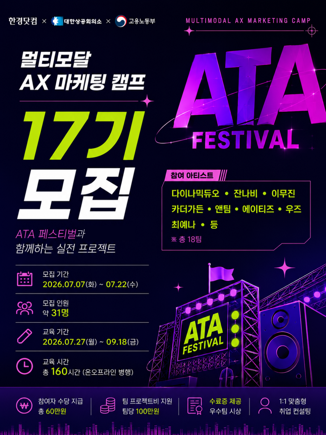 멀티모달 AX 마케팅 캠프 17기 (~7/22)