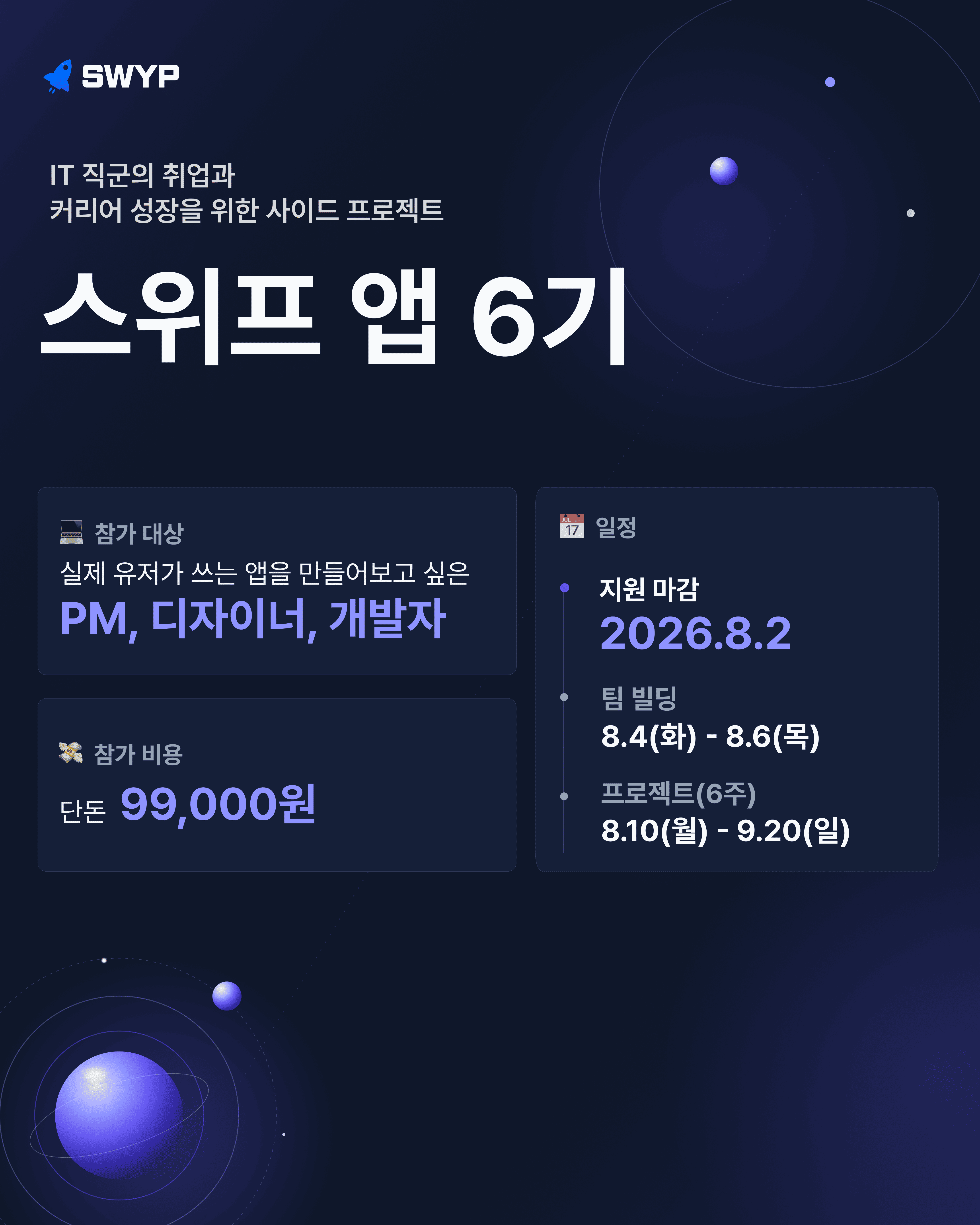 [스위프 앱 6기] 배포부터 수익화까지, 실무와 가장 가까운 사이드 프로젝트