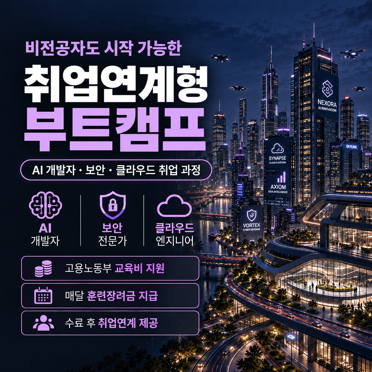 부산 IT부트캠프 AWS클라우드 혹은 AI 국비지원교육