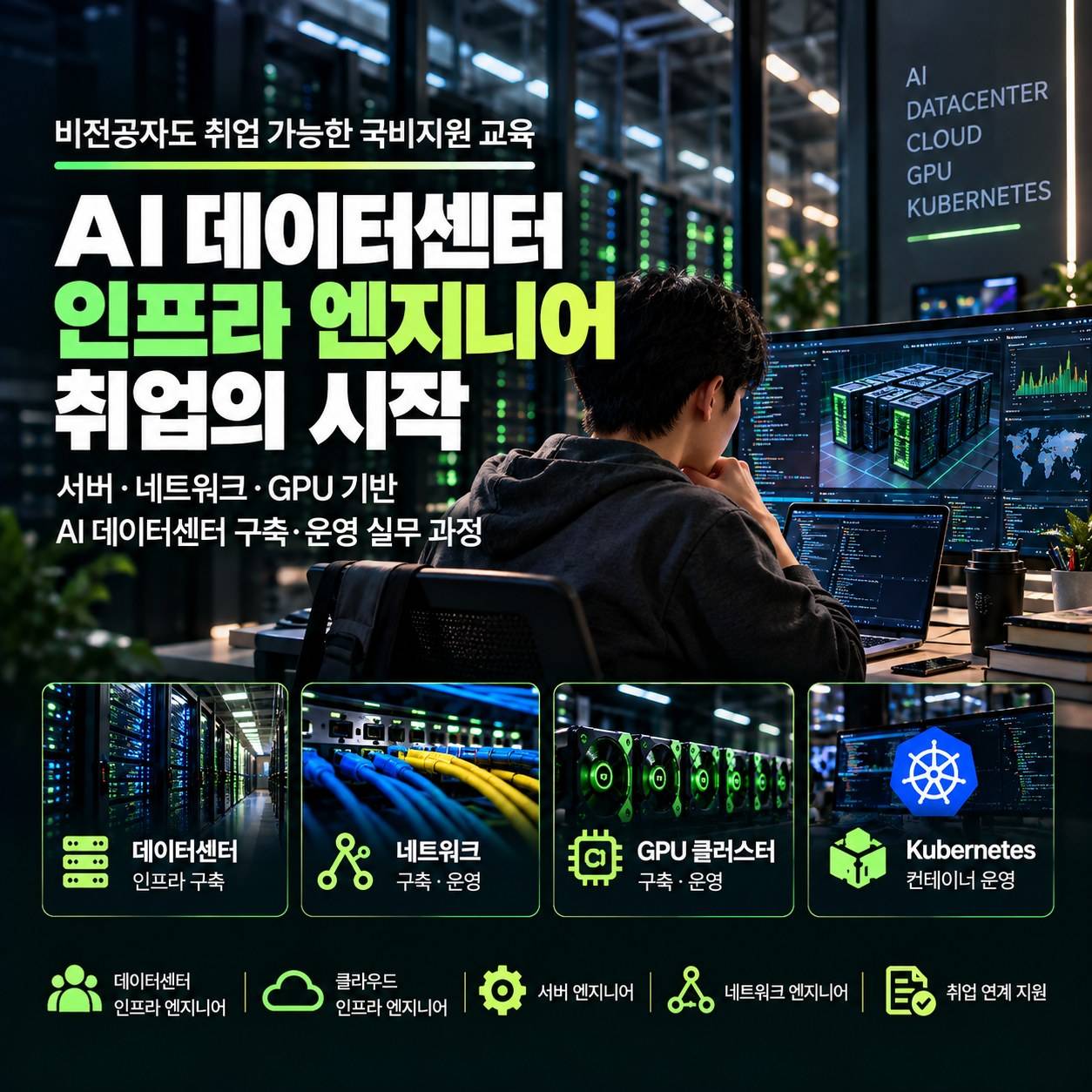 (강남역)-KT클라우드 :: AI 데이터센터 인프라 엔지니어 GPU 양성 부트캠프(교육비지원)