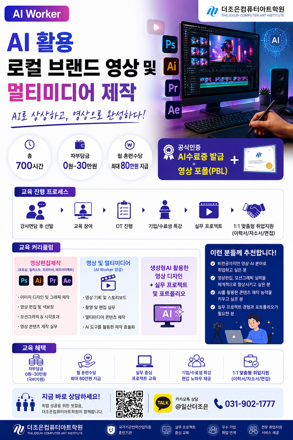 AI 활용 로컬 브랜드 영상 및 멀티미디어 제작 (AI Worker)