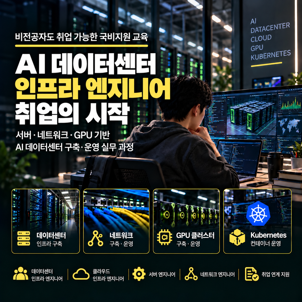 AI 를 움직이는 데이터센터 구축 및 인프라 엔지니어 양성 :: KT클라우드 국비지