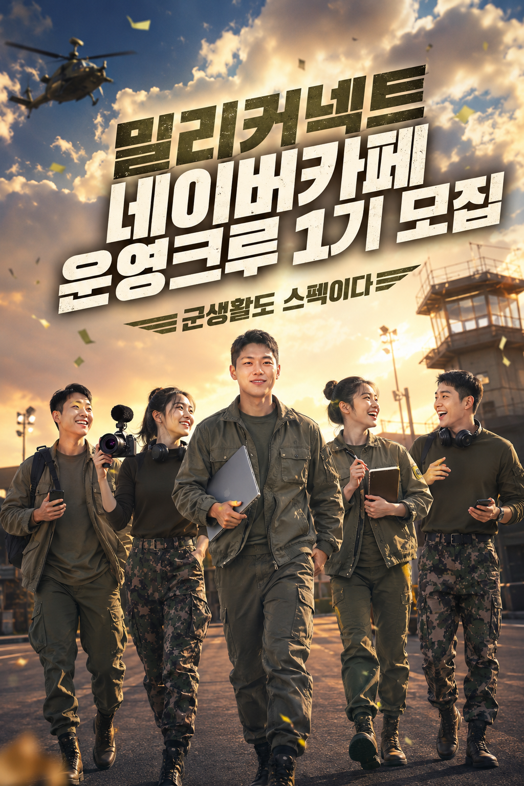 밀리커넥트 네이버카페 운영크루 1기 모집
