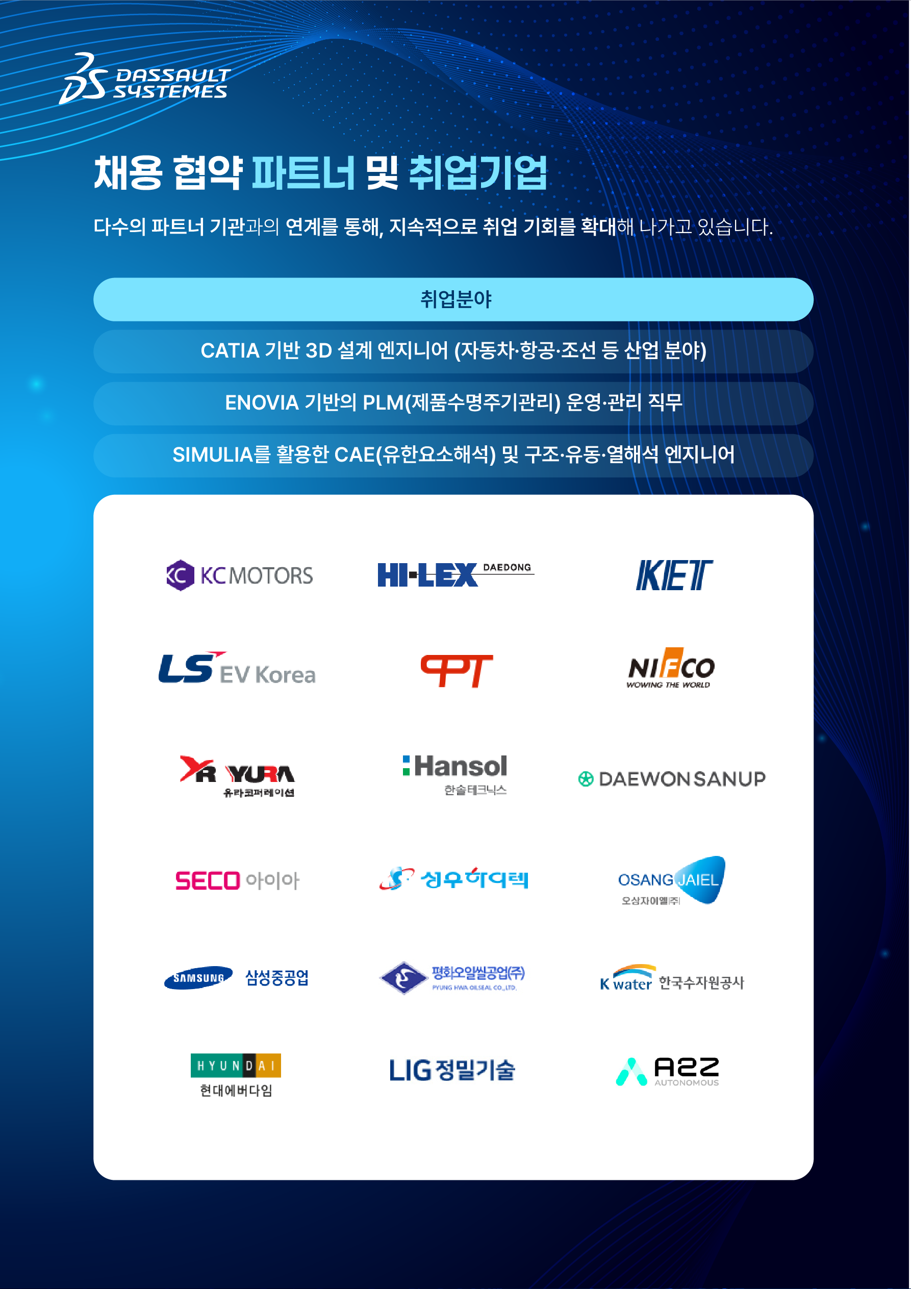[다쏘시스템코리아] 카티아(CATIA) 첨단 모빌리티 스쿨 5기