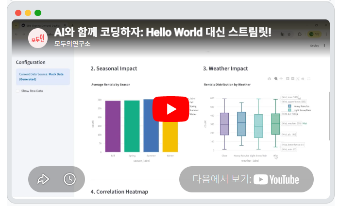[국비지원] AI와 함께 코딩하자! 인공지능/데이터 커리어 첫걸음