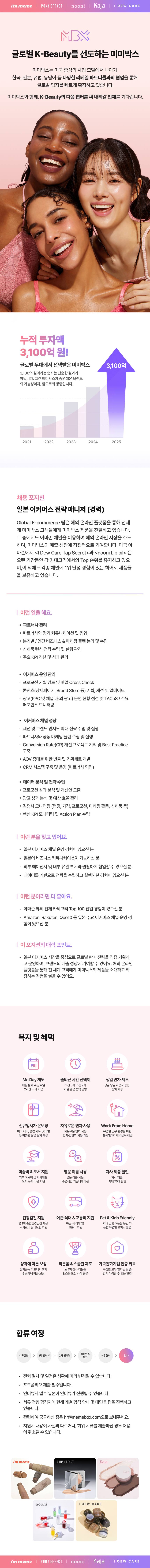 일본 이커머스 전략 매니저 (경력)