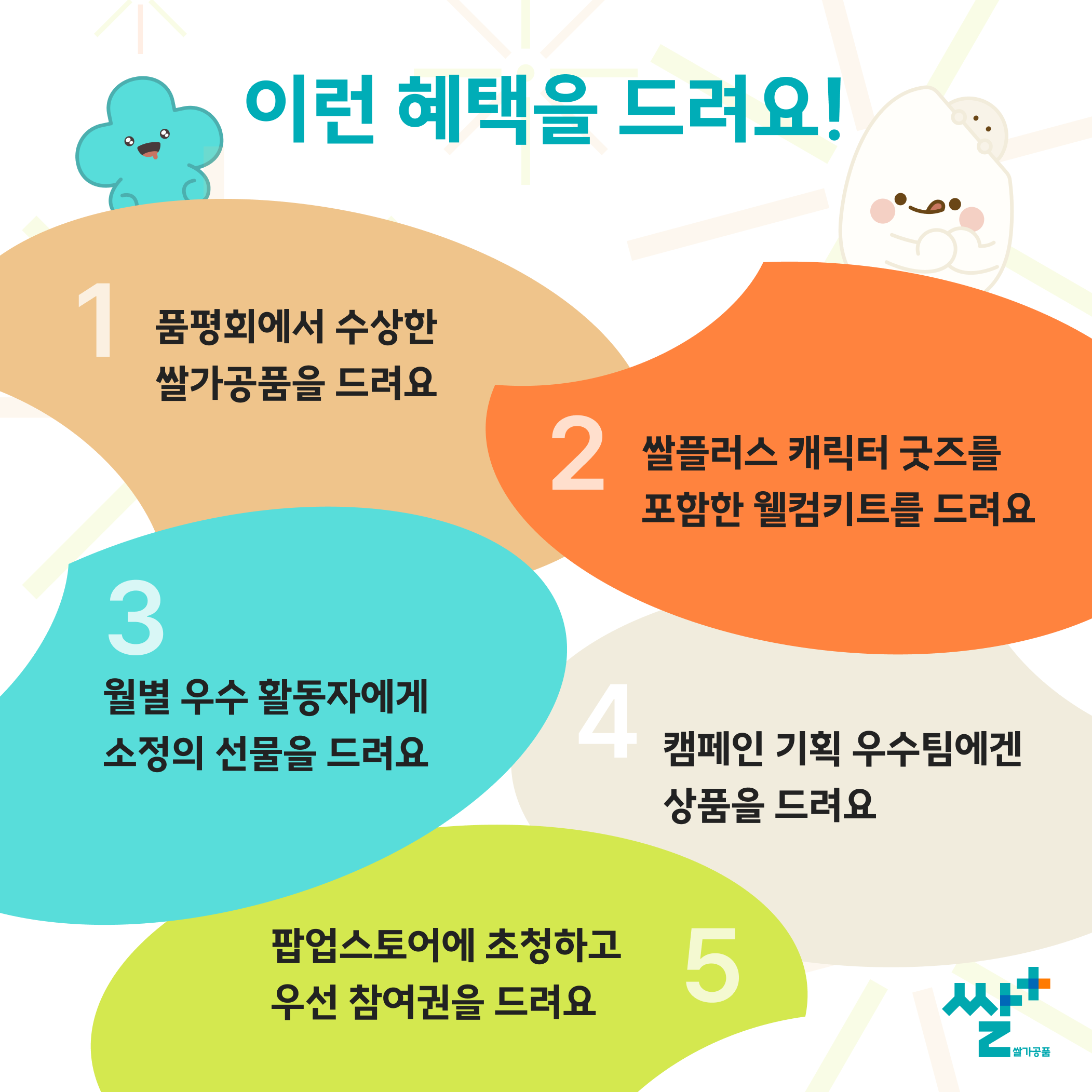 2026 쌀플러스 대학생 서포터즈 1기 모집