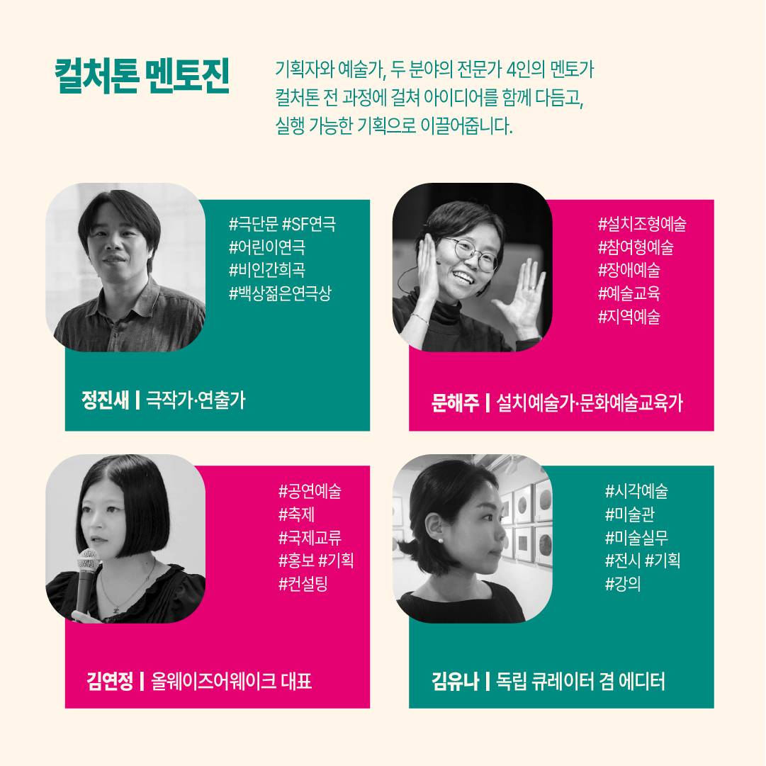 AI가 대신 못할 나만의 '문화예술 솔루션' 기획하고, 스펙 차별점 쌓을 사람 주목!