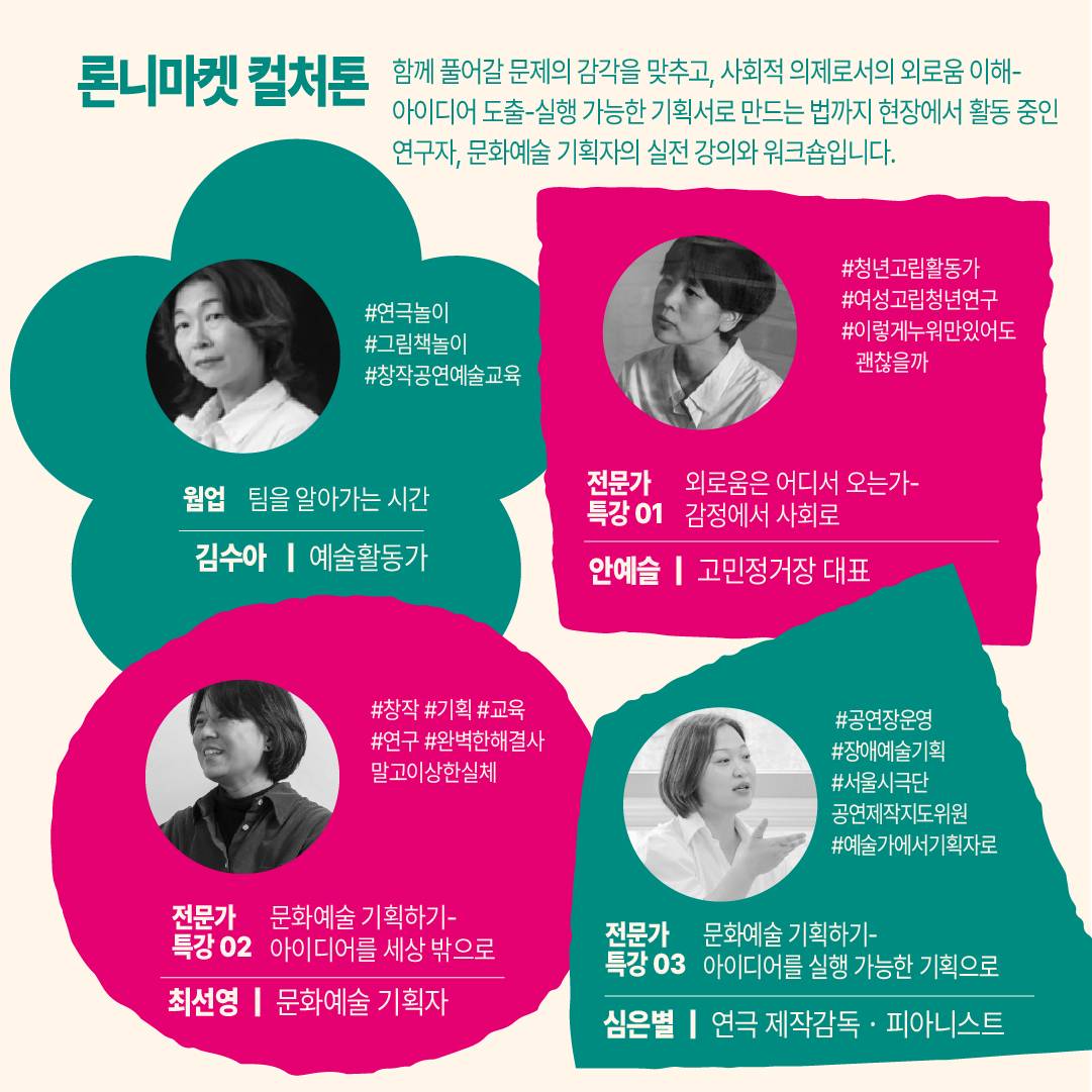 AI가 대신 못할 나만의 '문화예술 솔루션' 기획하고, 스펙 차별점 쌓을 사람 주목!