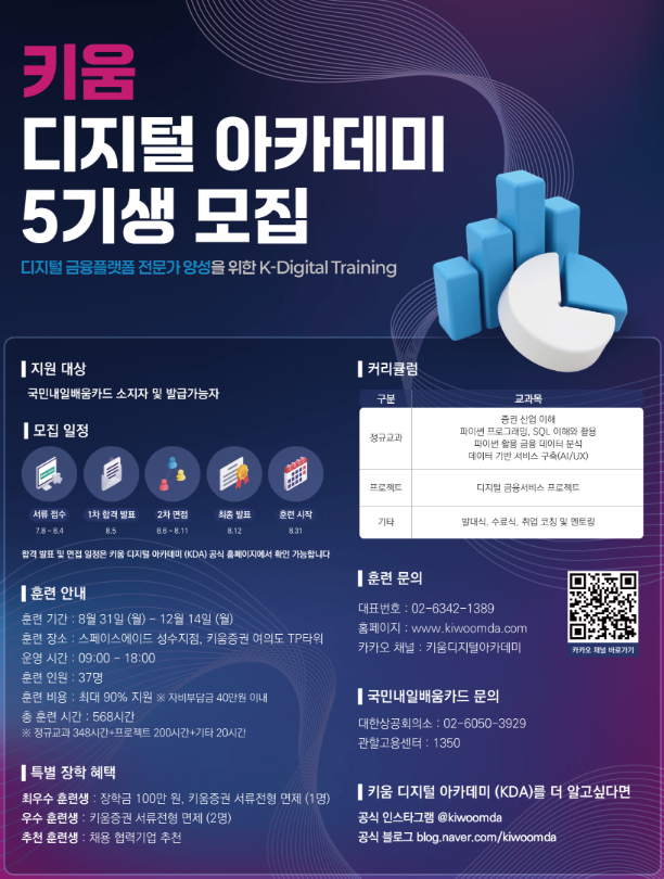 디지털 아카데미 5기생 모집