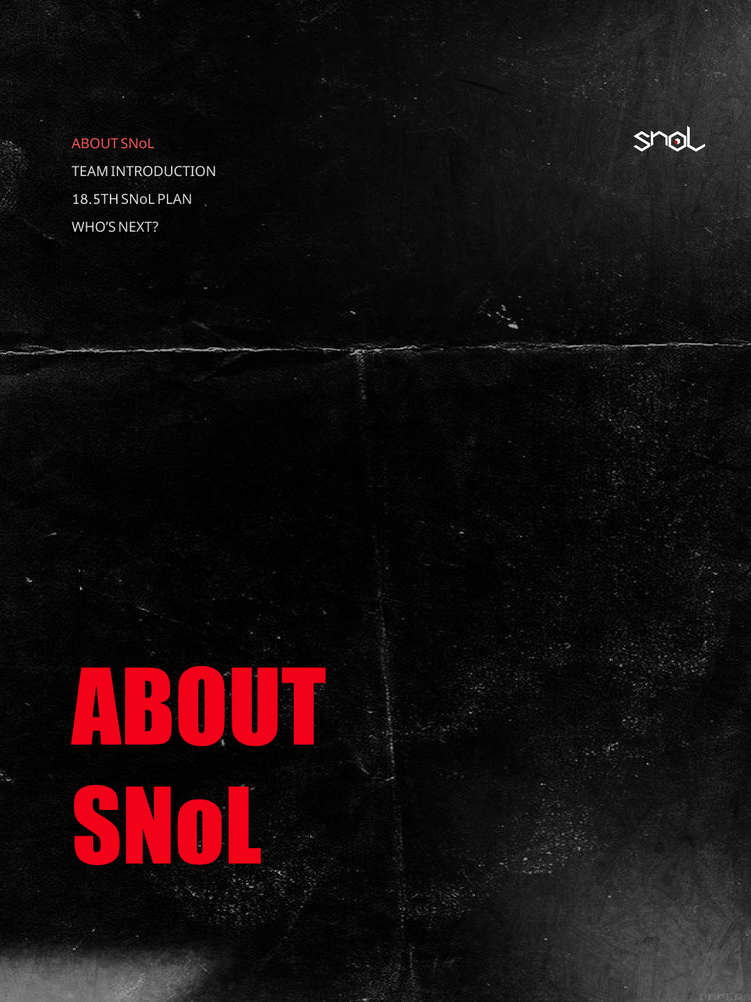 홍익대학교 연합 문화기획동아리 SNoL 18.5th Recruiting