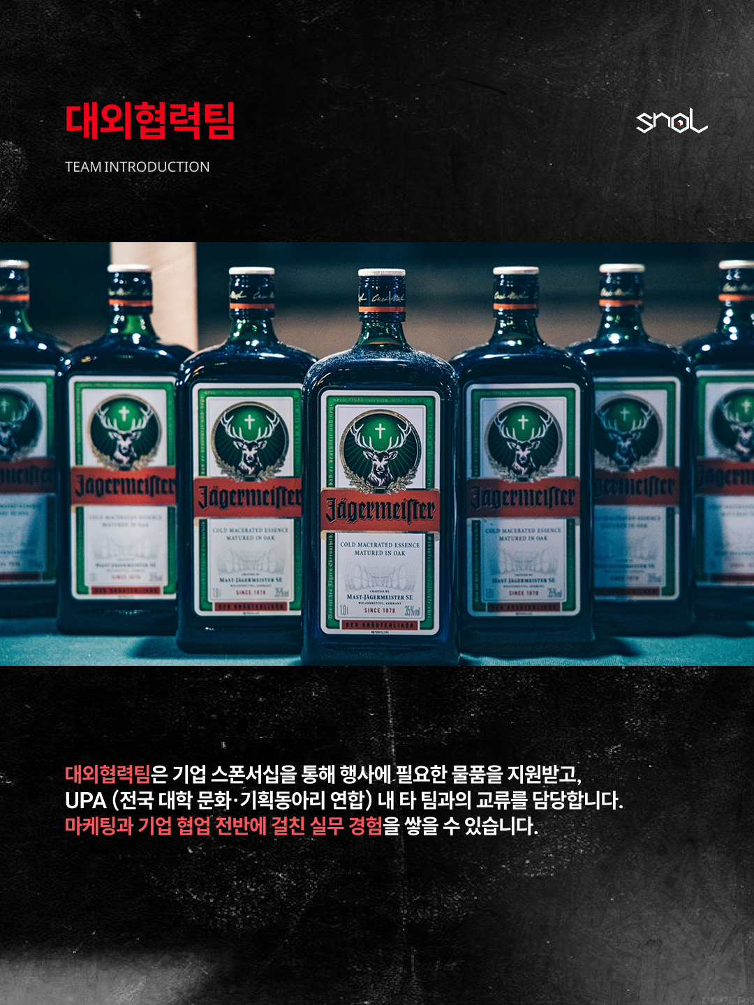 홍익대학교 연합 문화기획동아리 SNoL 18.5th Recruiting