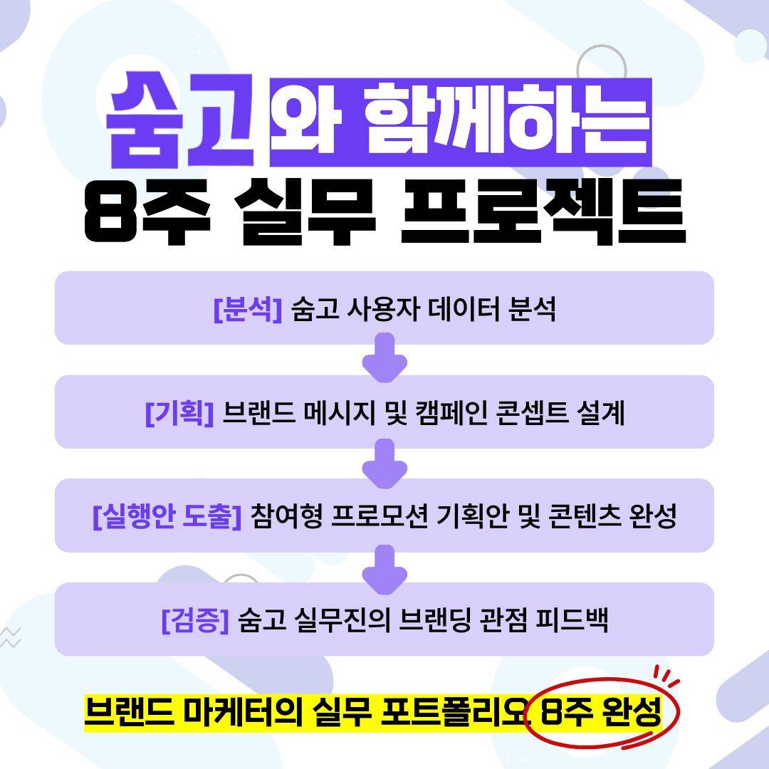 [숨고] 브랜드 마케터 3기 모집