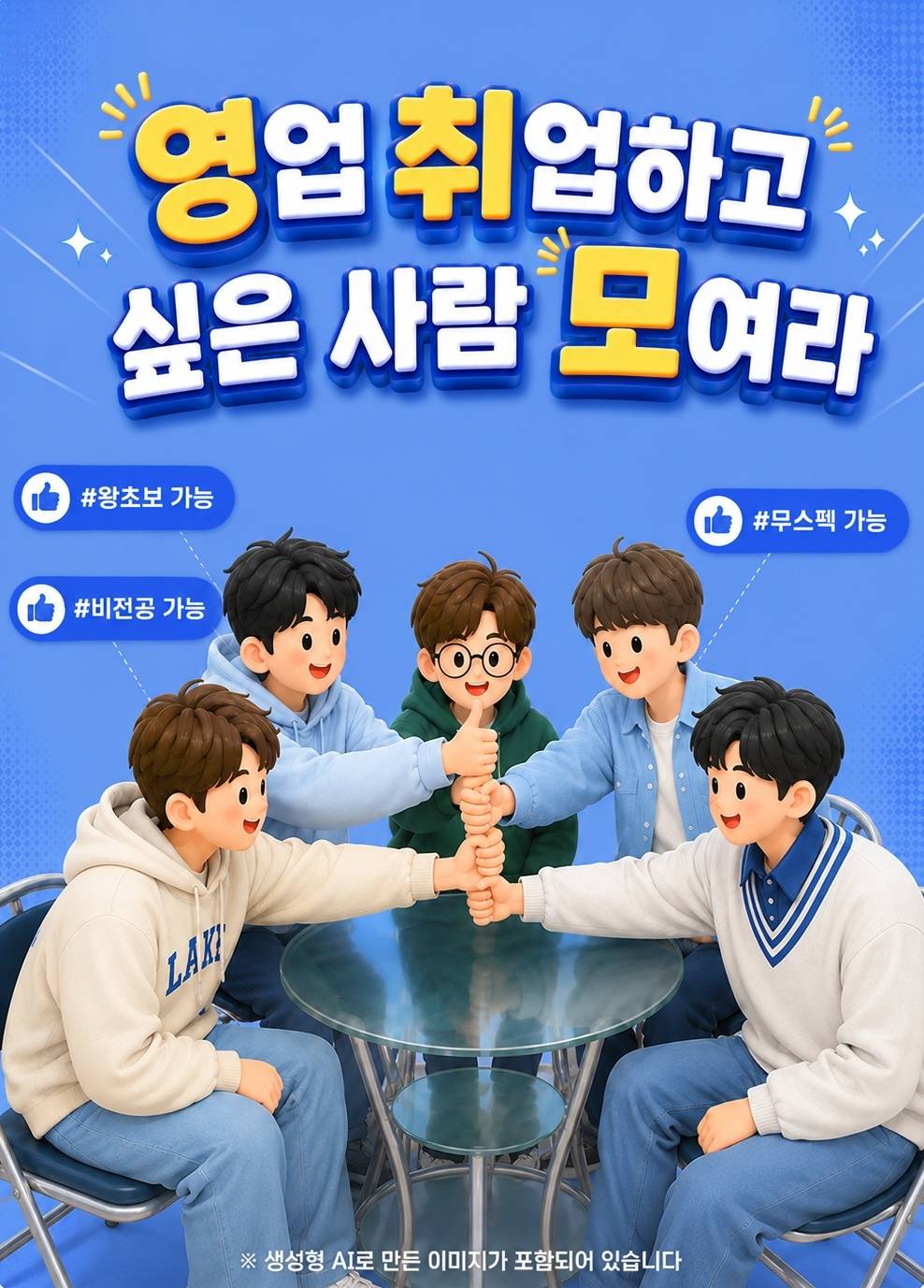 베테랑 영업 실무진이 떴다! 영업 취업하고 싶은 사람 모두 모여라(무스펙, 비전공자 모두 가능!)