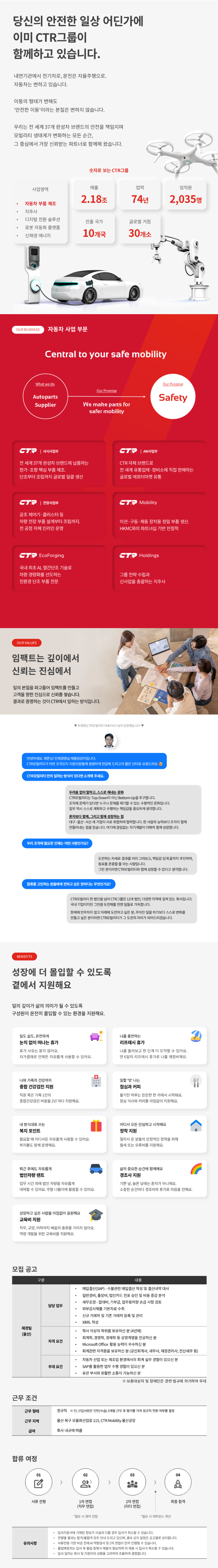 [씨티알모빌리티] 재경팀 일반회계 (울산) 신입 채용