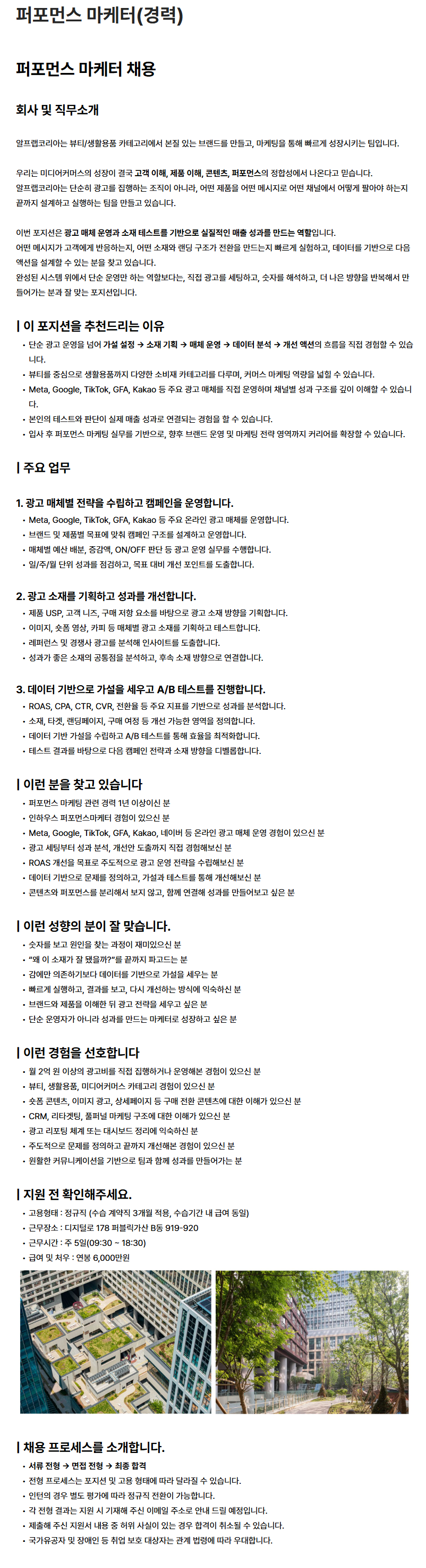 퍼포먼스 마케터