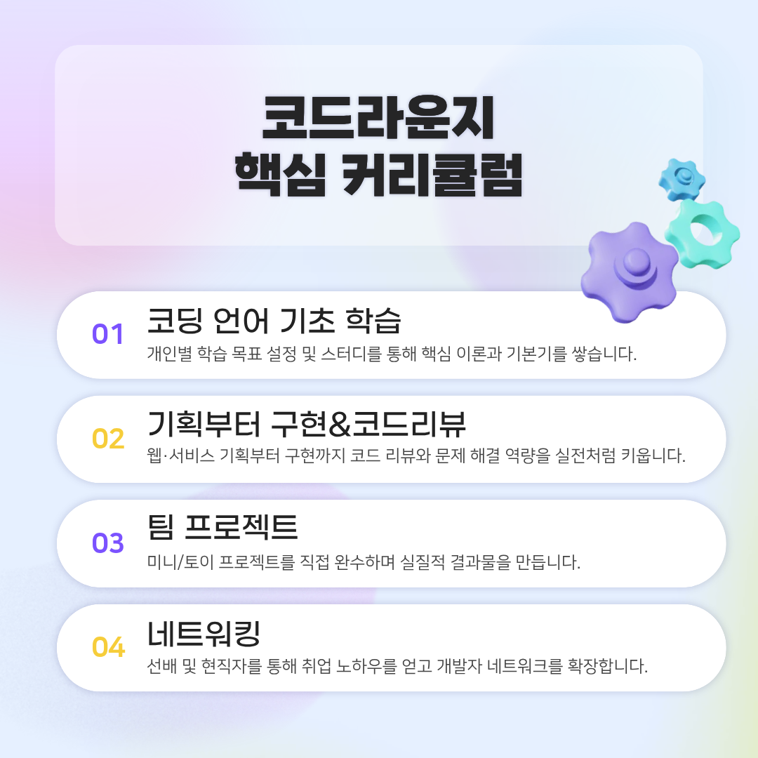 대학생 연합 코딩동아리 '코드라운지(Code Lounge)' 7기 모집