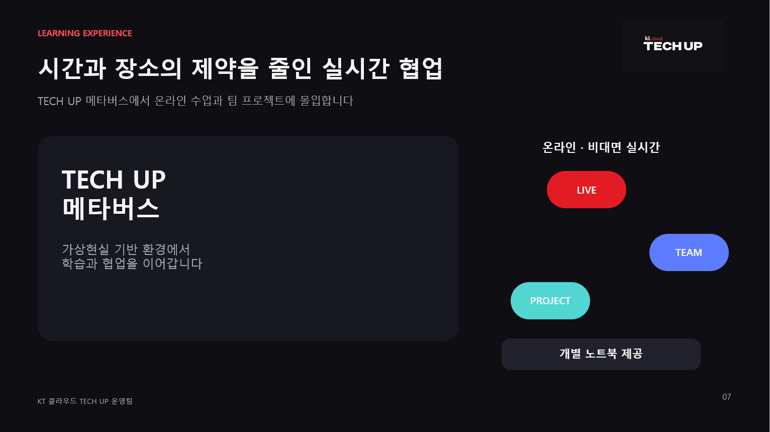 [ kt cloud가 직접 교육하는 프로덕트 매니지먼트 PM 과정 ] - KT CLOUD TECH UP 교육생 모집