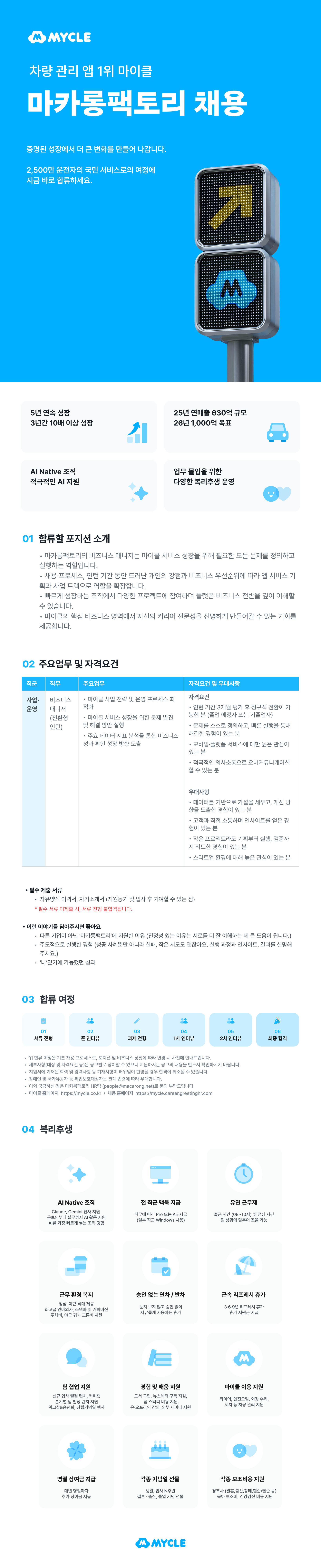 [마카롱팩토리/마이클] 비즈니스 매니저 (전환형 인턴)