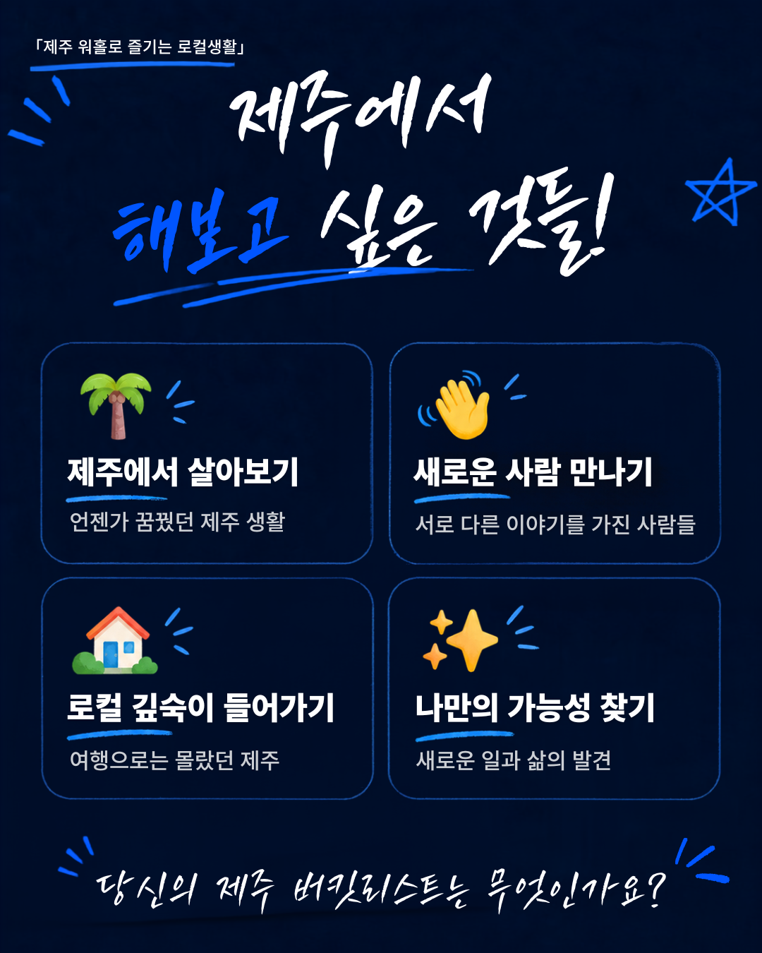 [농림부 지원/숙박 제공] 제주살이, 일단 5일부터! 제주 워홀 4기 청년 모집 (~30명)